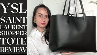 PROS & CONS: 6 MONTH YSL SAINT LAURENT SHOPPER TOTE REVIEW 