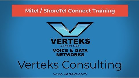 Mitel / ShoreTel Training on Hunt Groups, Workgroups and reporting