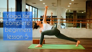 Yoga for beginners lesson 5