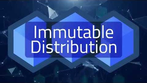 Video Title Intro to Immutable Distribution