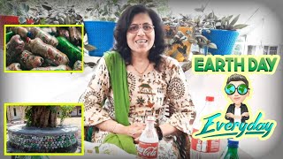 Earth day | Eco brick tutorial| Save earth every day | Environment 🌏 ♻️