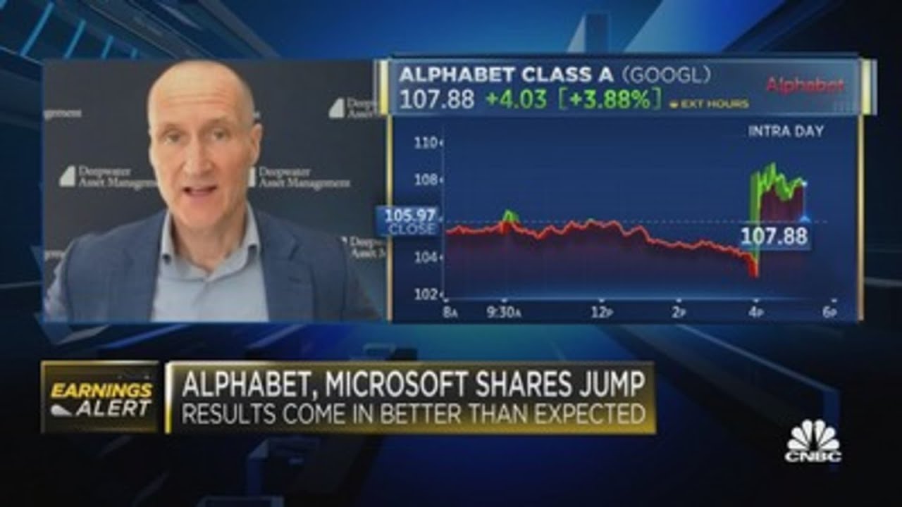 Read more about the article Microsoft Google report earnings beats – Deepwater’s Gene Munster delivers analysis – CNBC Television