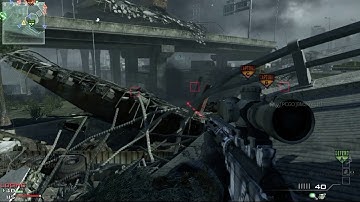 MMAMichaelB - 9 Man Out Of Map Team! LOL - Interchange - MW3 - [HD]