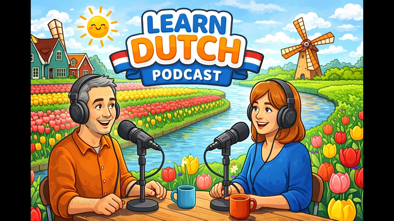 Изучайте нидерландский язык через прослушивание (A1–A2) 🇳🇱 | На автобусе: истории и советы