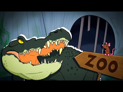 Eu fiz um Zoológico só com ANIMAIS do ESGOTO! | Planet Zoo