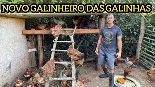 REFORMANDO A CASA DAS GALINHAS COM BAMBU