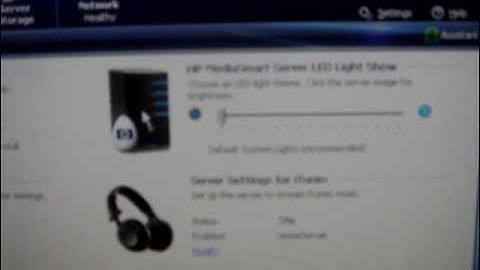 HP EX470 Windows Home Server Easter Egg