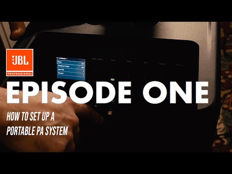 How to Set up a JBL EON ONE Mk2 Portable PA Ep. 1: The Unboxing
