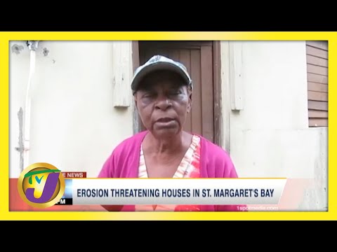 Erosion Threatening House in St. Margaret's Bay, Jamaica | TVJ News