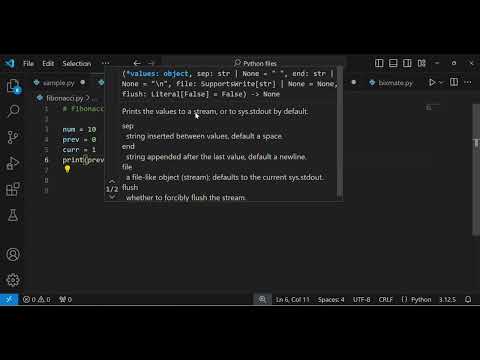 Fibonacci series in Python #python #programming  #datascience