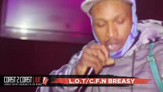 L.O.T/C.F.N BREASY Performs at Coast 2 Coast LIVE | Chicago Edition 12/12/21