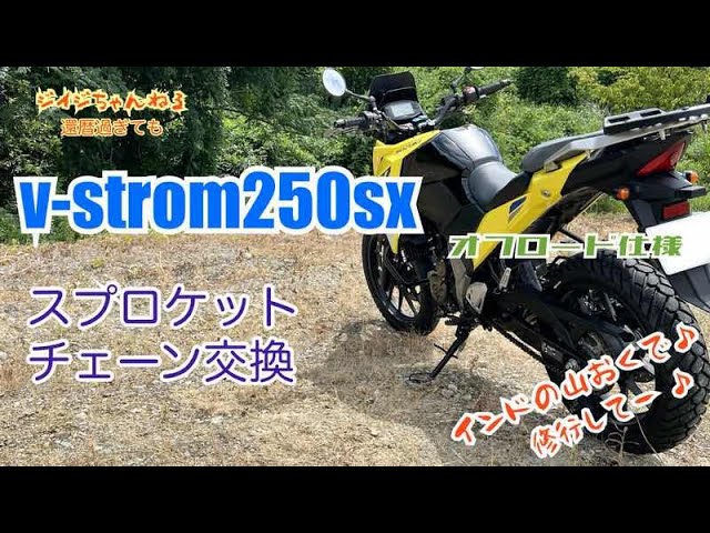 vストローム250交換希望 Vストローム250SX、前後タイヤ交換！のお話。 - 日刊☆三代目日刊☆三代目