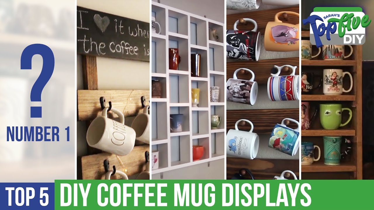 Coffee mug shelves, Tea cup shelf, Mug cubby,Wall mounted shelves