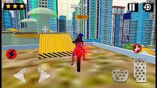 Rooftop Moto Bike Stunt Simulator - Motor Bike Race Games - Android GamePlay screenshot 2