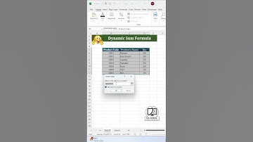 Dynamic Sum Formula with Updated Data in Excel. #excel #exceltutorial #exceltips #advancedexcel