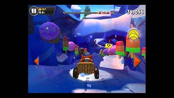 Angry Birds Go! Sub Zero Track 1 - Ice Splat 5 [Gameplay Walkthrough]