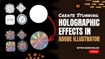 Create Stunning Holographic Effects in Adobe Illustrator: Step-by-Step Tutorial!