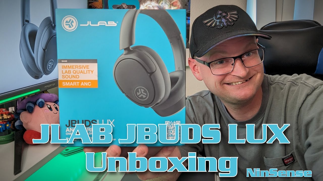 Распаковка наушников JLab JBuds Lux ANC