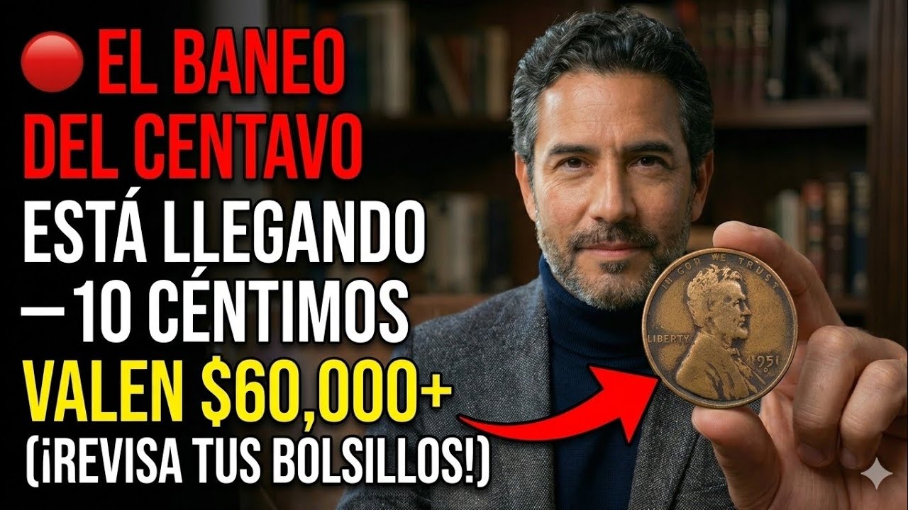 🔴 Se Acerca la Prohibición del Penny — 10 Centavos que Valen Más de $60,000 (¡Revisa Tus Bolsillos!)