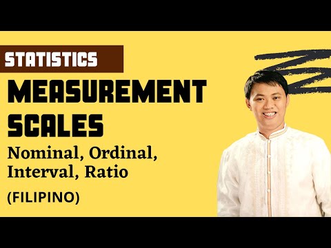 Video: Ano ang ordinal measurement quizlet?