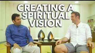 Krishnaji on The Power of Creating a Spiritual Vision with Lewis Howes