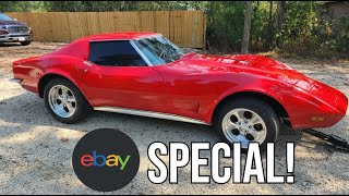 I Bought A 1973 Corvette SIGHT UNSEEN On eBay! How bad was it?