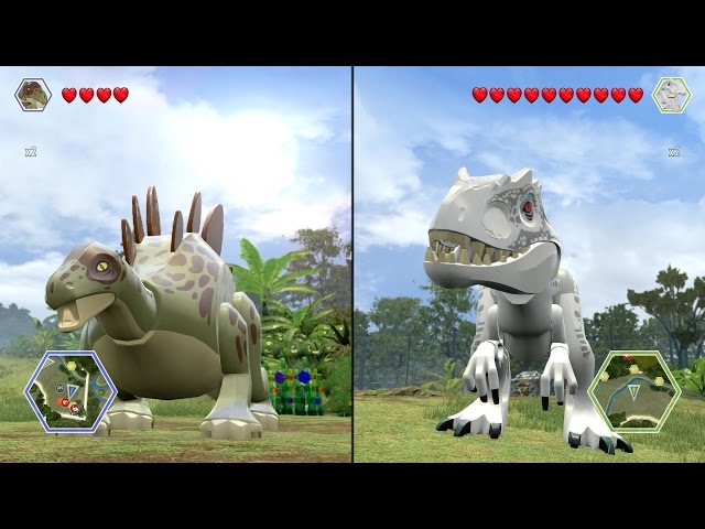 LEGO Jurassic World Indominus rex contre Rwanda