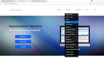QATrax  |  The Future of Test Lab Management