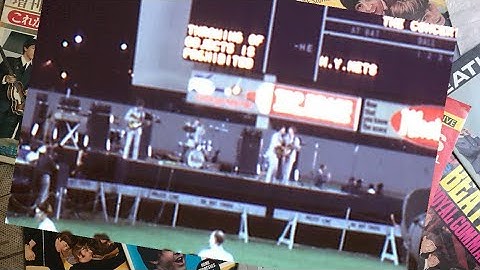 ♫ The Beatles in live perfomance Shea Stadium, August 1966