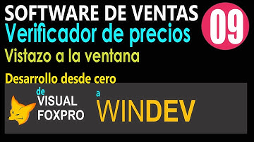 9 Verificador de precios en Visual FoxPro y WinDEV | Punto de Ventas FoxPro
