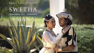 Swetha Jayasinghe &amp; Sajana De Silva  - Cinematic Wedding Highlight (Hindu) // Monarch Beach Resort