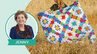Make the 'Brightly' Quilt with Jenny Doan of Missouri Star (Video Tutorial)