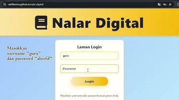 Tutorial Pemakaian Website Perpustakaan Digital | NALAR DIGITAL | Tim She++ | SMAN 1 PURWOSARI