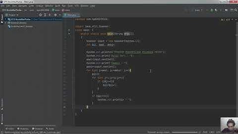 java (menampilkan bilangan prima )