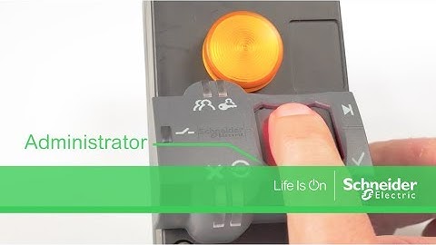 Possible to erase the first administrator in Harmony XB5S? | Schneider Electric Support