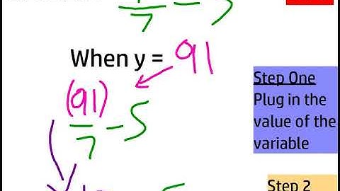 Evaluate Linear Expressions