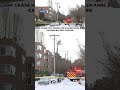 Crane hits power line in Queen Anne, causing natural gas fire