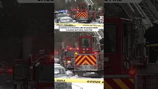 Crane hits power line in Queen Anne, causing natural gas fire