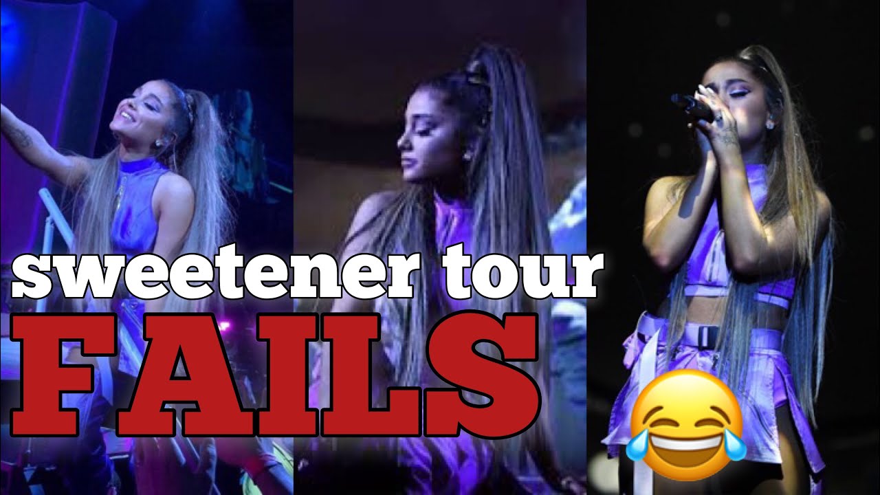 Ariana Grande - Sweetener Tour Fails (part 2)