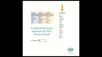 How to use TOCOL & TOROW in Microsoft Excel | The Excel Lab #microsoft #excel #course #tutorial