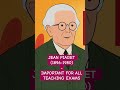 JEAN PIAGETS THEORY OF COGNITIVE DEVELOPMENT/जीन पियाजे संज्ञानात्मक विकास का सिद्धांत #piaget #cdp