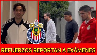 🚨MADRUGAN JORDAN CARRILLO Y KEVIN CASTAÑEDA | REFUERZOS DE CHIVAS EN GUADALAJARA