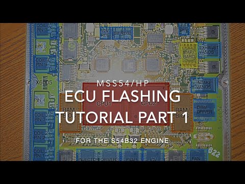 MSS54 ECU Tutorial Part 1: Tools and Reading/Writing to your ECU