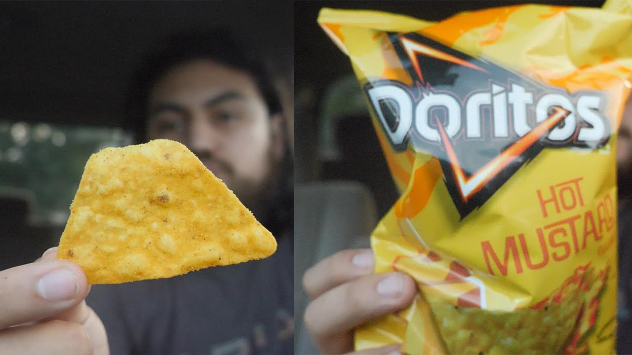 WORST Doritos Flavor Ever Doritos HOT Mustard Review Taste Reaction