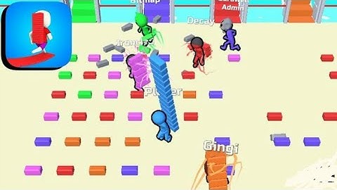 Bridge Race - All Levels Gameplay Android / ios(Levels 3-5)