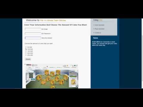 Fifa 14 Ultimate Team Hack -Working-