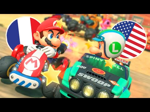 🇫🇷 FRANCE vs USA 🇺🇸 sur Mario Kart World