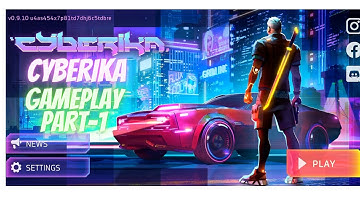 Cyberika:Action Adventure Cyberpunk RPG- Gameplay part-01.Android cyberpunk 2077 😱😱😱.