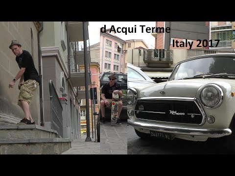SK8'n Around Acqui Terme - Italy 2017 What Did I See There? Come along For The Ride! (4K)