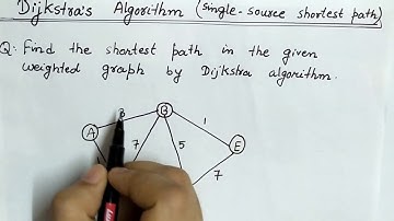 Lec-42 Dijkstra Algorithm In Hindi | Single Source Shortest Path | Operation Research